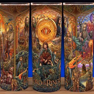 Lord of the Rings Two Towers Fantasy Cup Mug Tumbler 20oz